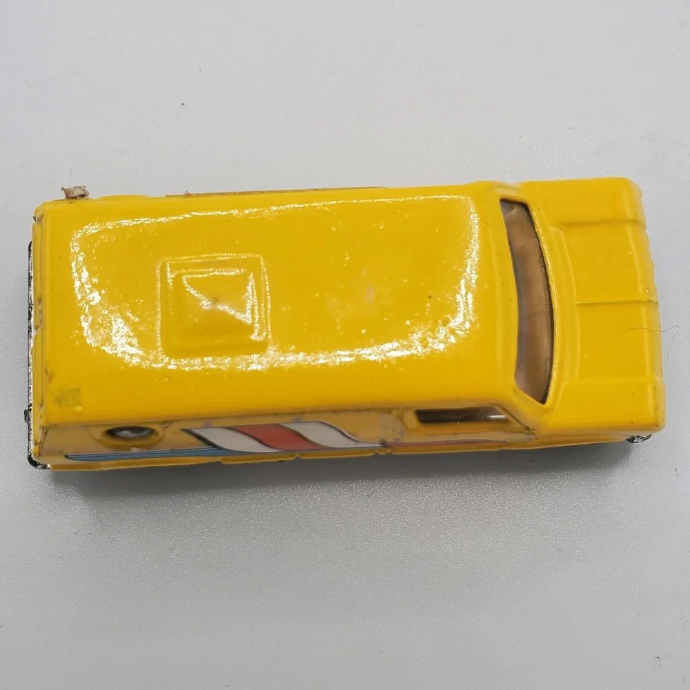Soma Super Wheels Diecast Chevrolet Super Van Yellow w/ Eagle Hong Kong Freebird